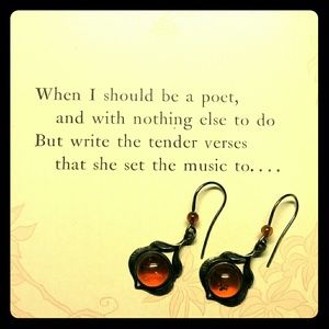 Vintage Amber Earrings